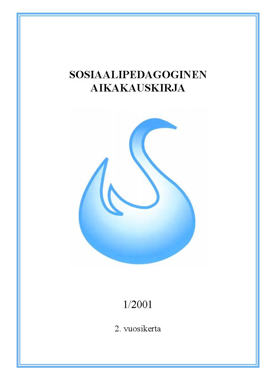 					Näytä Vol 2 Nro 1 (2001): Sosiaalipedagoginen aikakauskirja
				