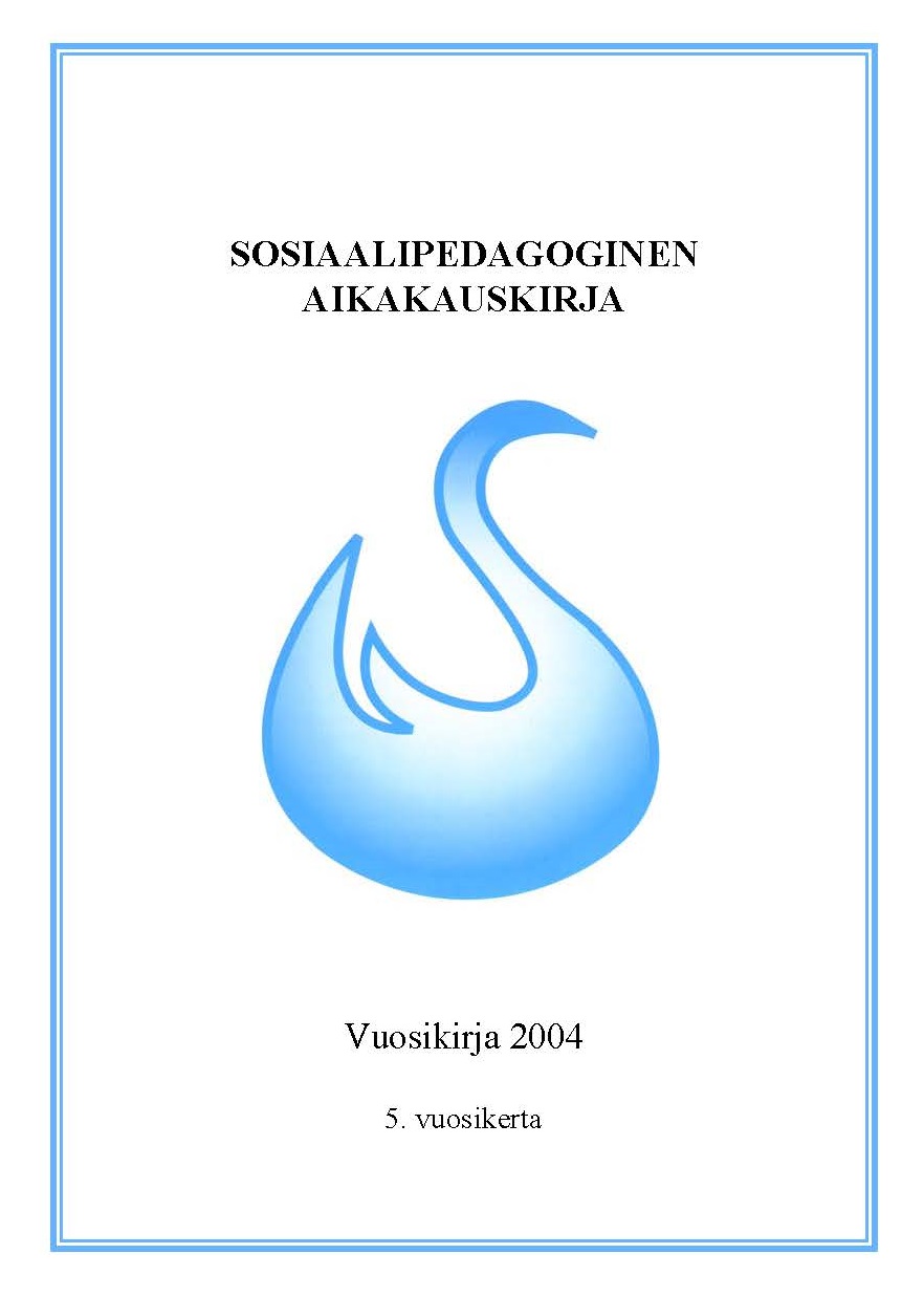 					Näytä Vol 5 (2004): Sosiaalipedagoginen aikakauskirja, vuosikirja 2004
				