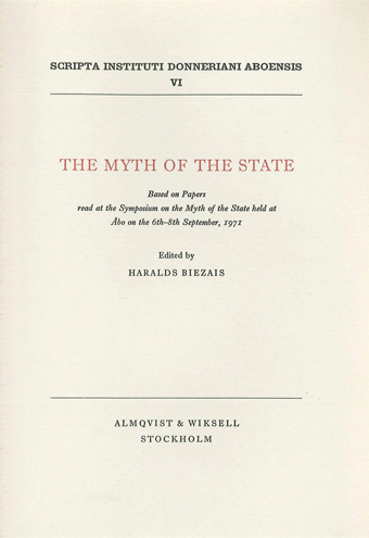 					View Vol. 6 (1972): The Myth of the State
				