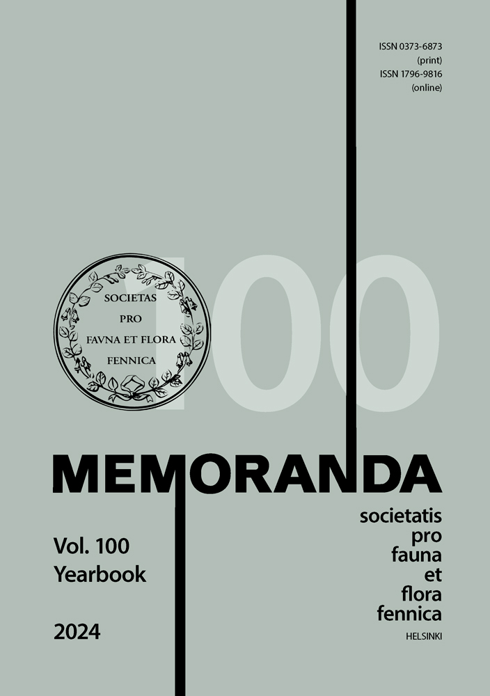 					Näytä Vol 100 (2024): Yearbook 2024
				