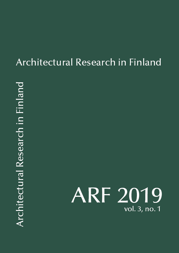 					View Vol. 3 No. 1 (2019): Architectural Research in Finland
				