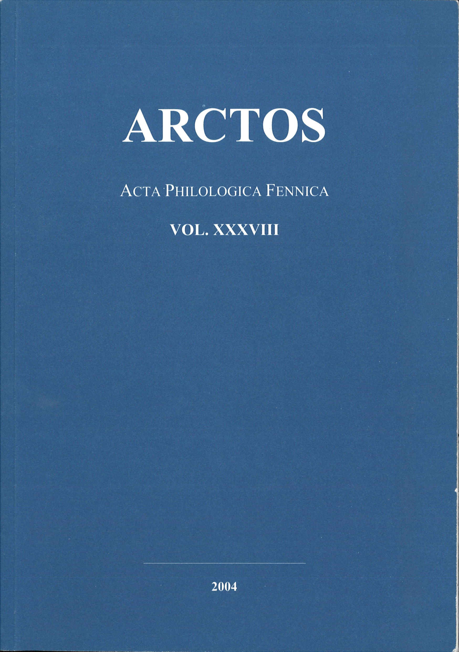 					View Vol. 38 (2004)
				