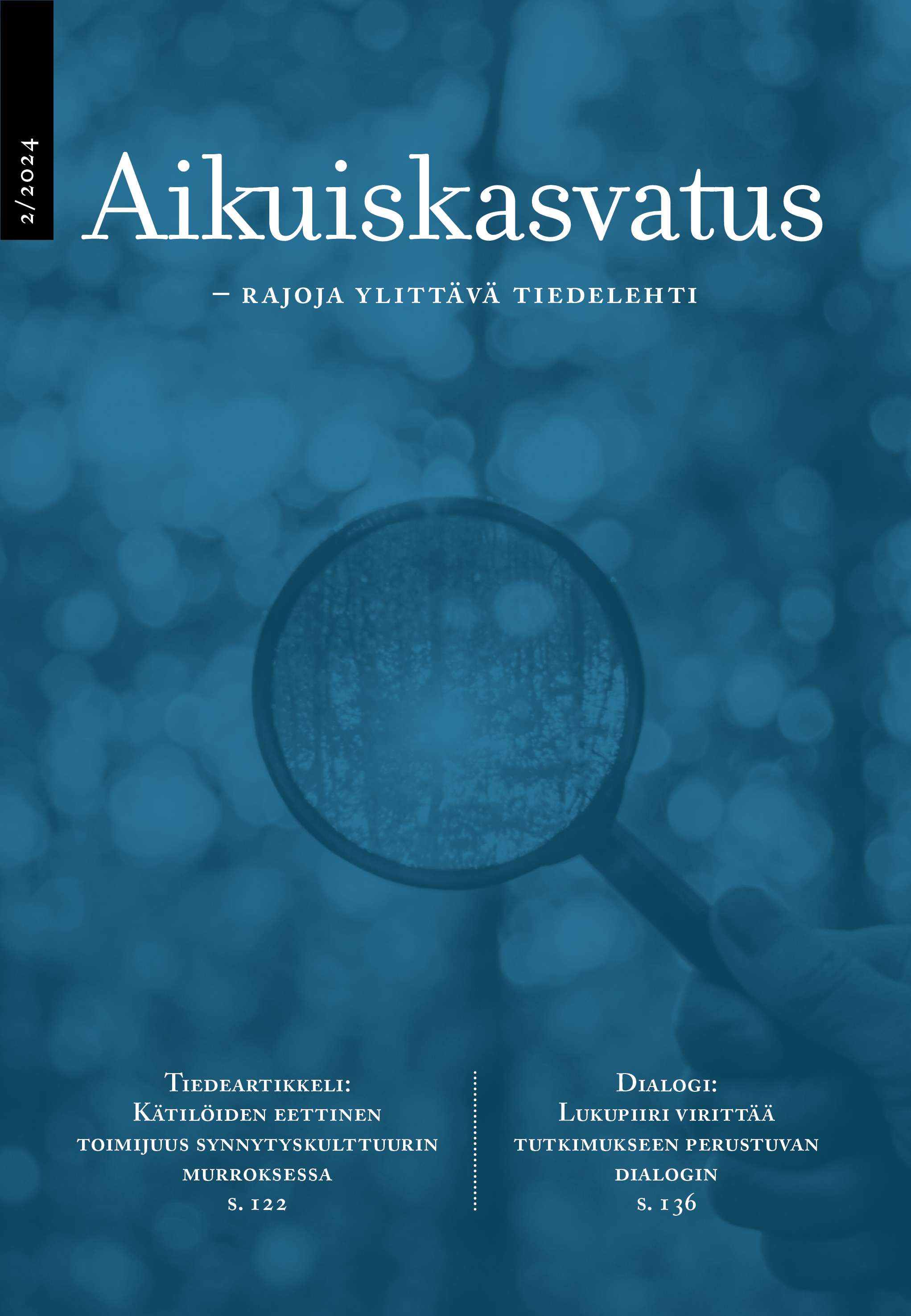 					View Vol. 44 No. 2 (2024): Aikuiskasvatus 2/2024
				