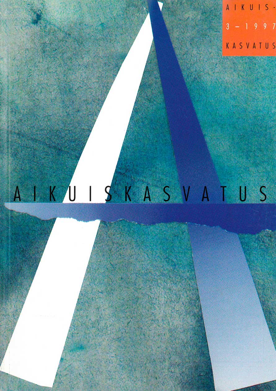 					Näytä Vol 17 Nro 3 (1997): Aikuiskasvatus 3/97
				