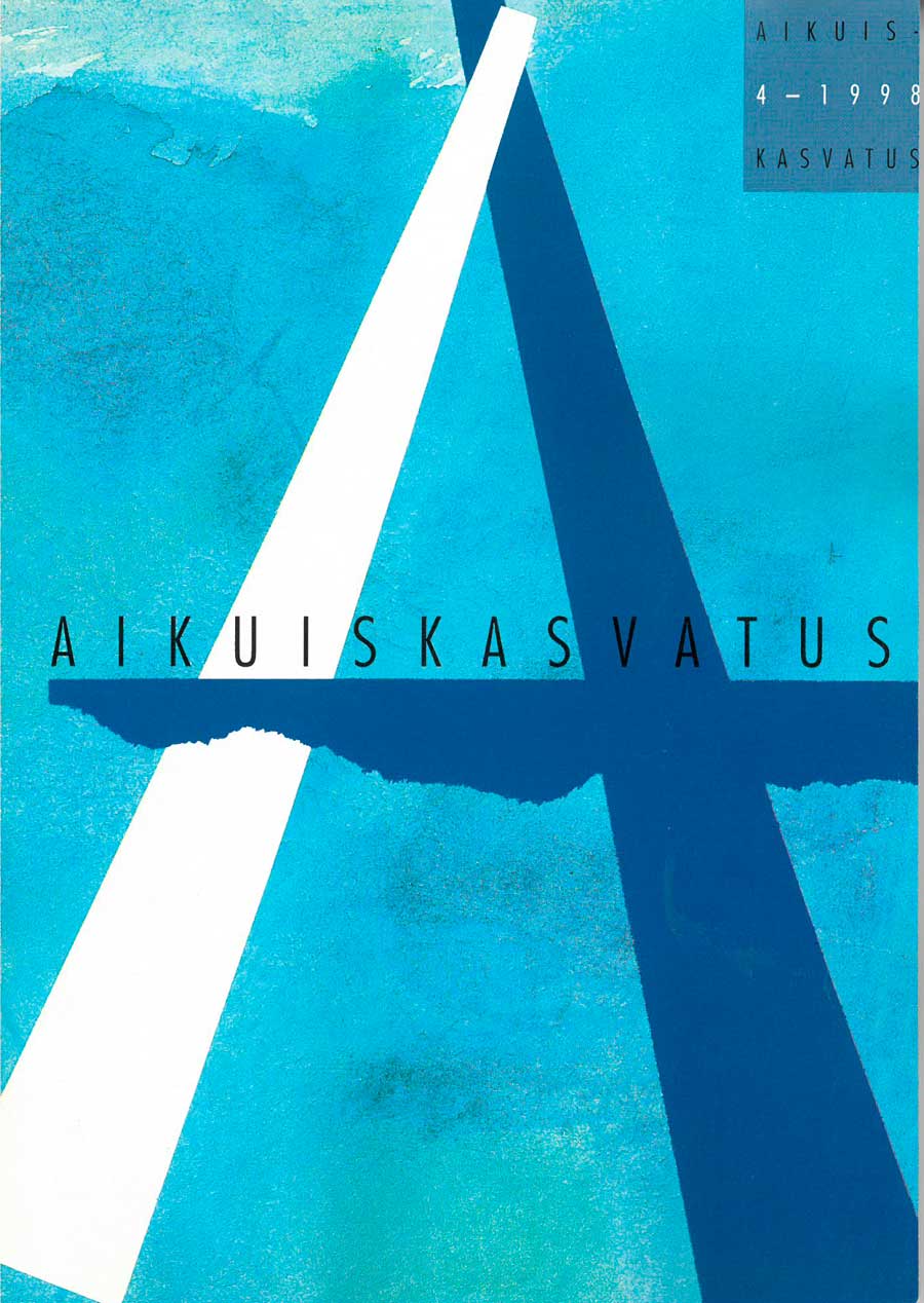 					View Vol. 18 No. 4 (1998): Aikuiskasvatus 4/98
				