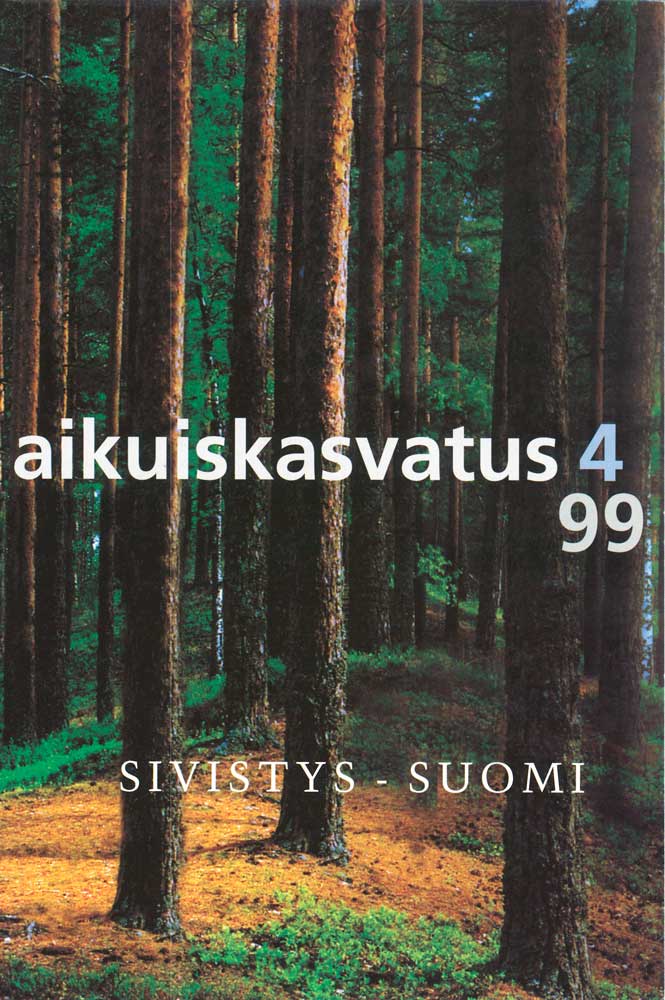 					Näytä Vol 19 Nro 4 (1999): Aikuiskasvatus 4/99: Sivistys-Suomi
				