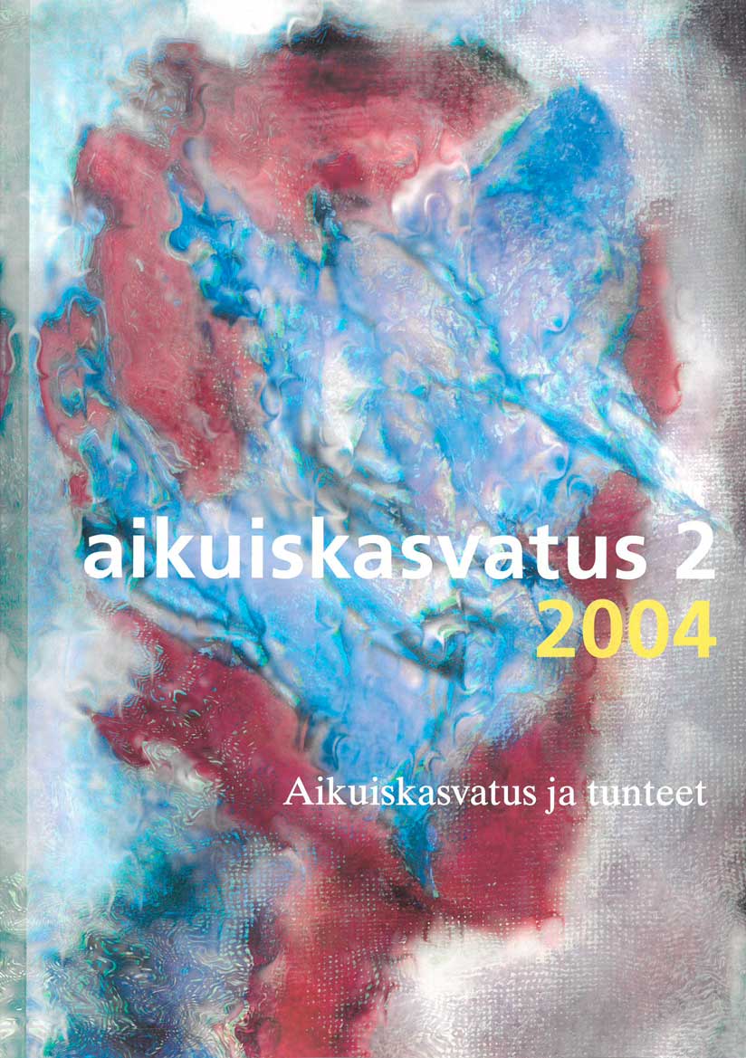 					Näytä Vol 24 Nro 2 (2004): Aikuiskasvatus 2/2004: Aikuiskasvatus ja tunteet
				