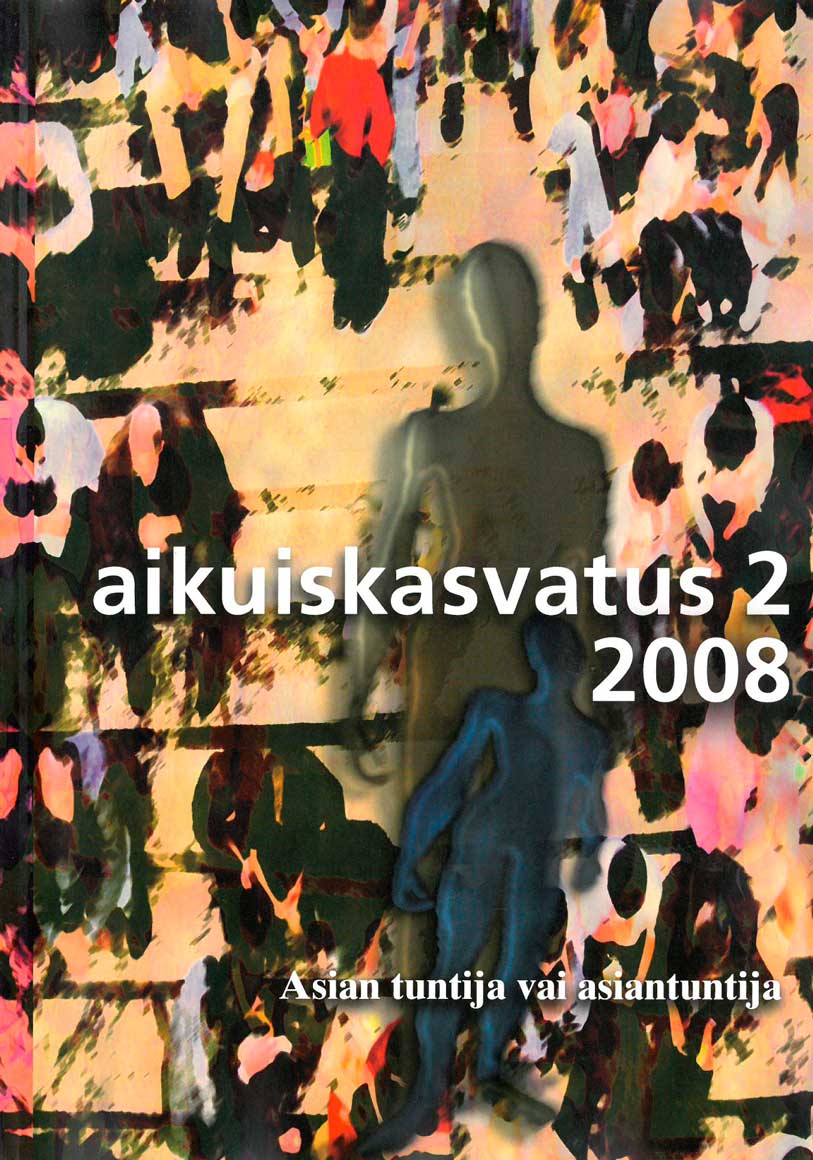 					Näytä Vol 28 Nro 2 (2008): Aikuiskasvatus 2/2008: Asian tuntija vai asiantuntija
				