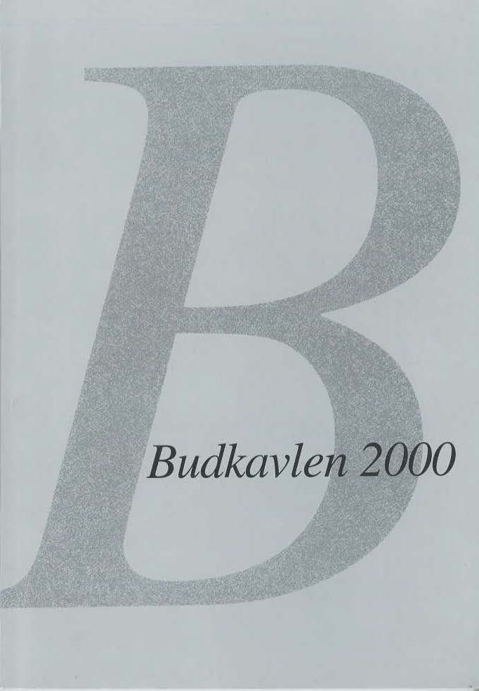 Pärmbild för Budkavlen 2000.