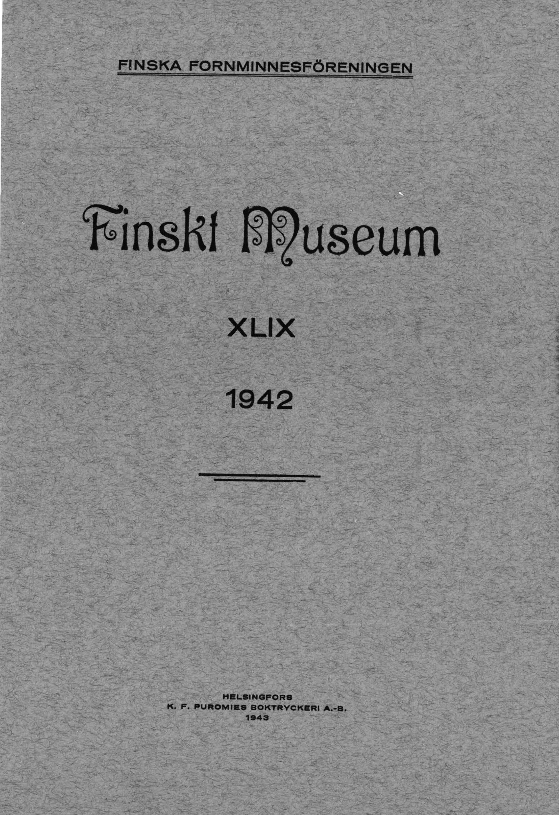 					Visa Vol 49: Finskt Museum 1942
				