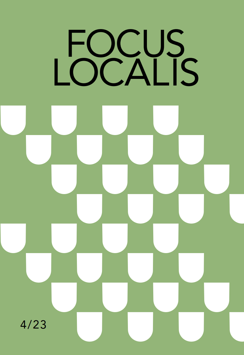 Focus Localis -lehden kansi numerosta 4/2023
