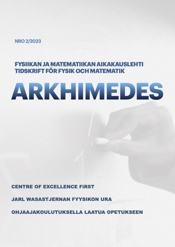 					Näytä Vol 75 Nro 2 (2023): Arkhimedes
				