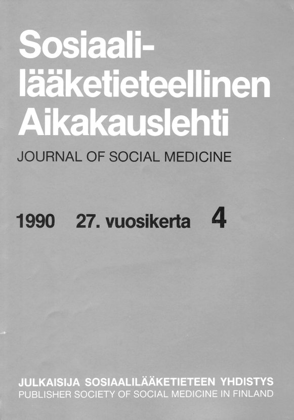					Näytä Vol 27 Nro 4 (1990)
				