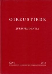 					Näytä Vol 46 Nro XLVI (2013): Oikeustiede-Jurisprudentia-vuosikirja
				