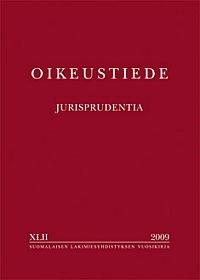 					Näytä Vol 42 Nro XLII (2009): Oikeustiede-Jurisprudentia-vuosikirja
				