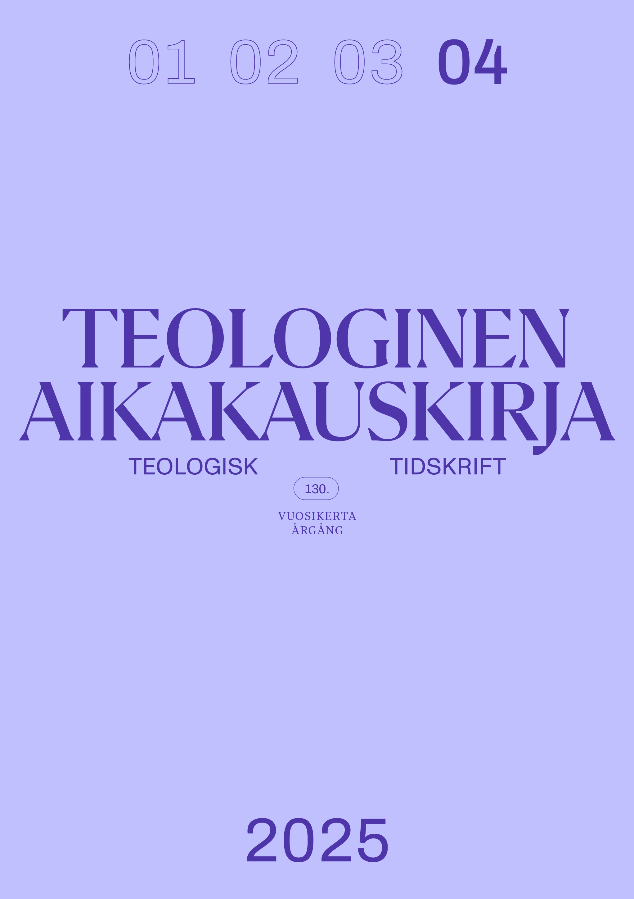 					Näytä Vol 130 Nro 4 (2025)
				