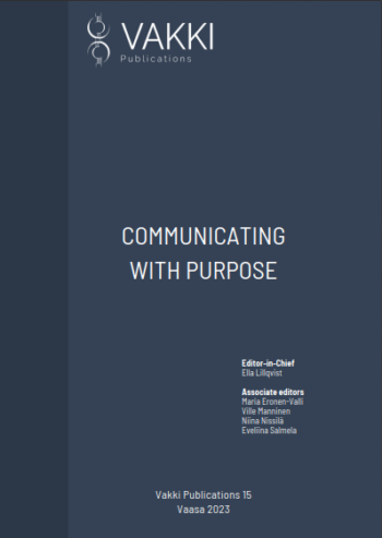 					View Vol. 15 No. 1 (2023): Communicating with Purpose
				