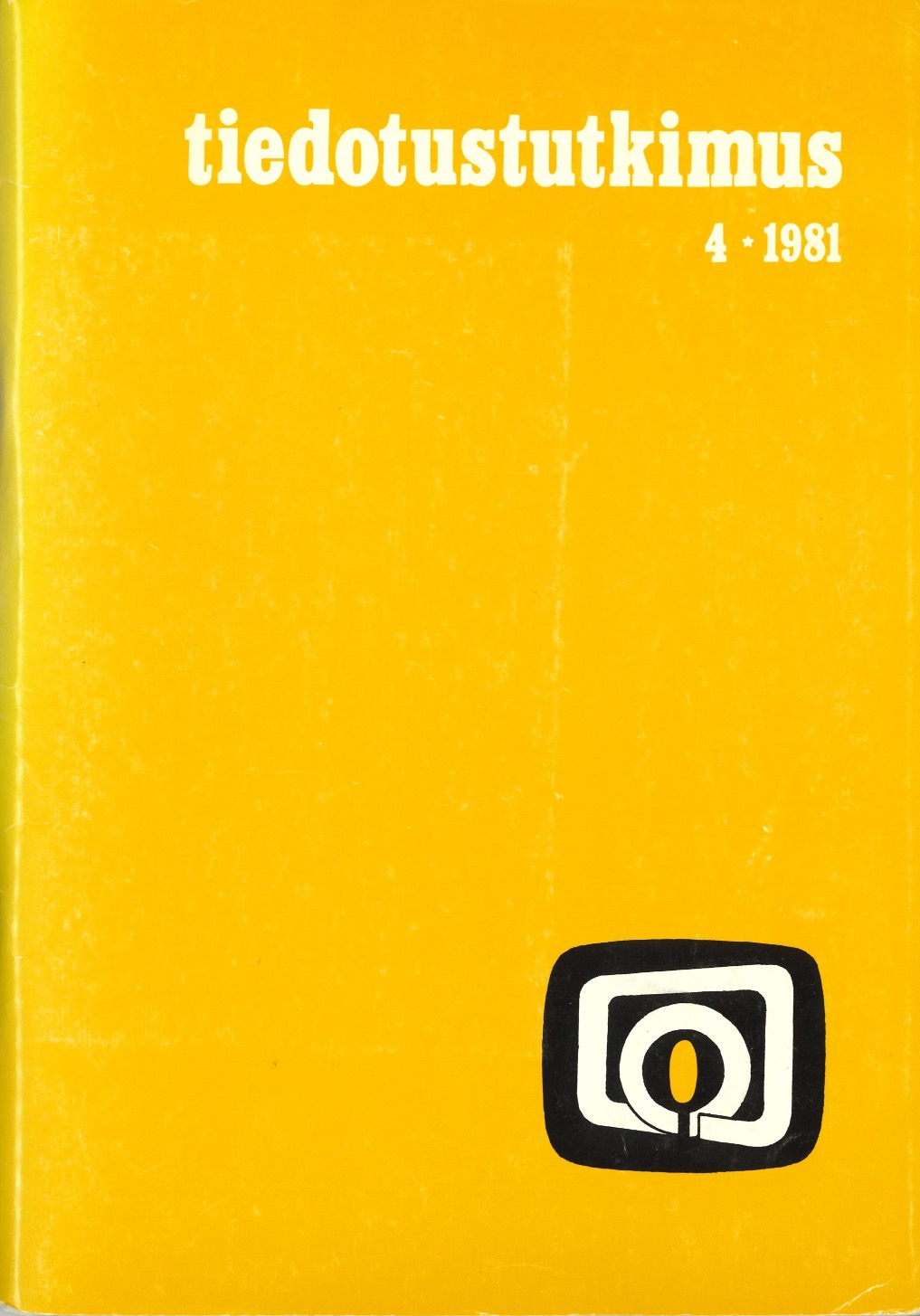 					Näytä Vol 4 Nro 4 (1981)
				