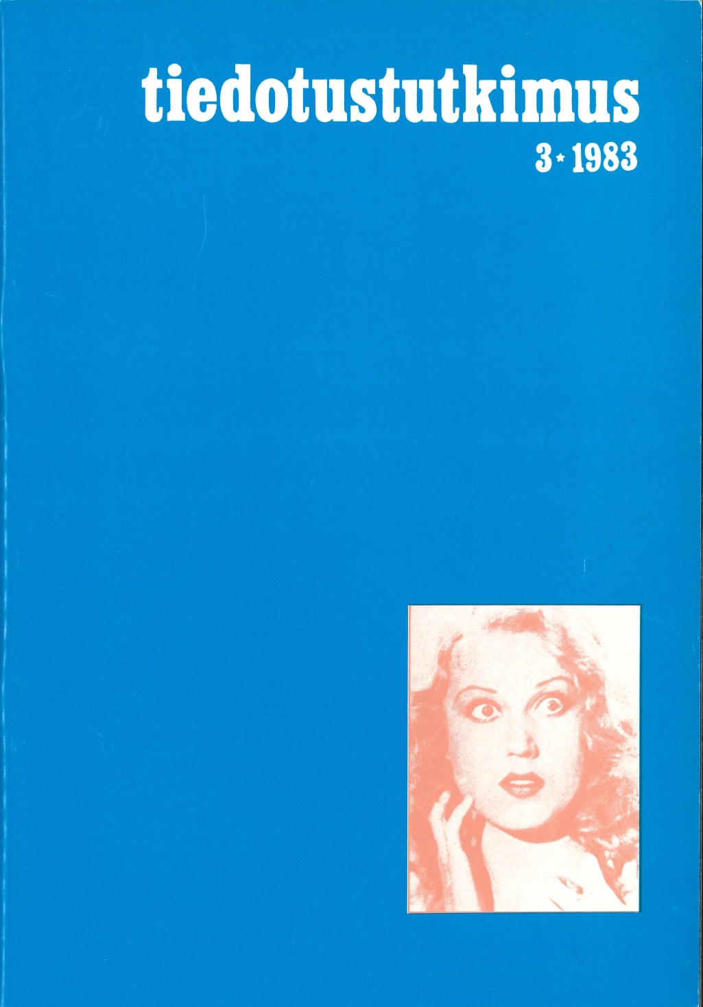 					Näytä Vol 6 Nro 3 (1983)
				