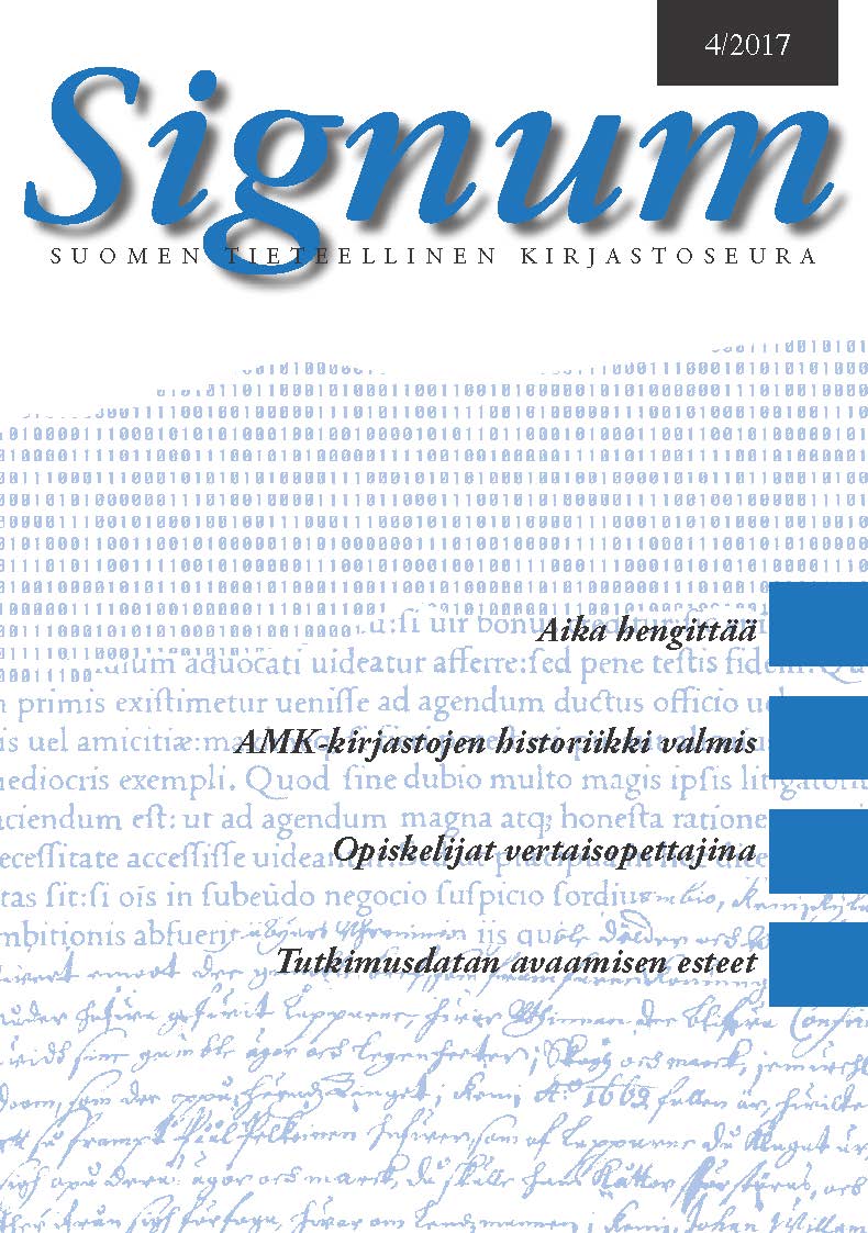 					Näytä Vol 50 Nro 4 (2017): Signum
				