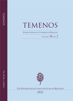 					View Vol. 58 No. 2 (2022): Temenos - Nordic Journal of Comparative Religion
				