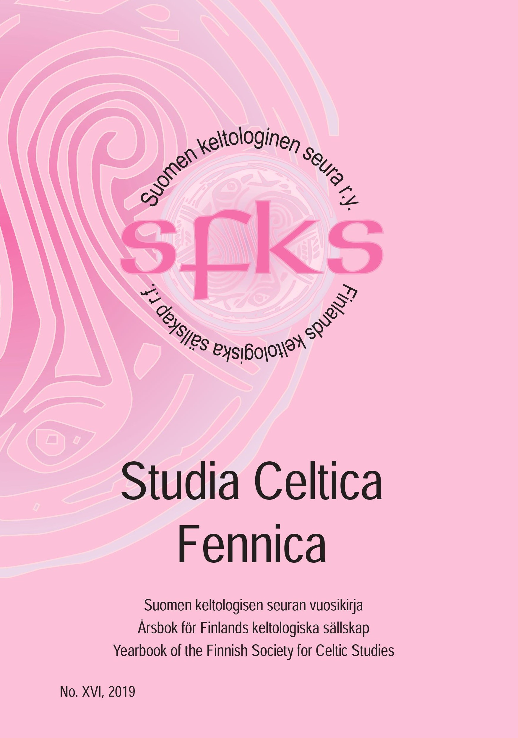 					View Vol. 16 (2019): Studia Celtica Fennica
				