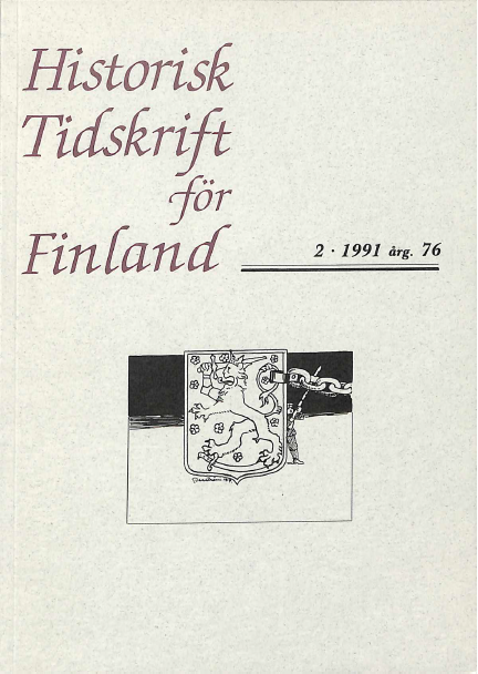 					Näytä Vol 76 Nro 2 (1991): 2/1991
				