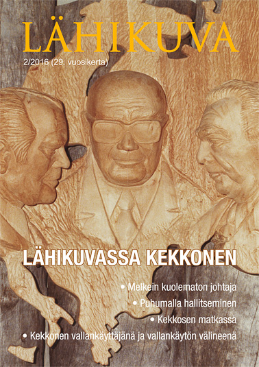 					Näytä Vol 29 Nro 2 (2016): Lähikuvassa Kekkonen
				