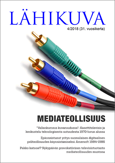 					Näytä Vol 31 Nro 4 (2018): Mediateollisuus
				