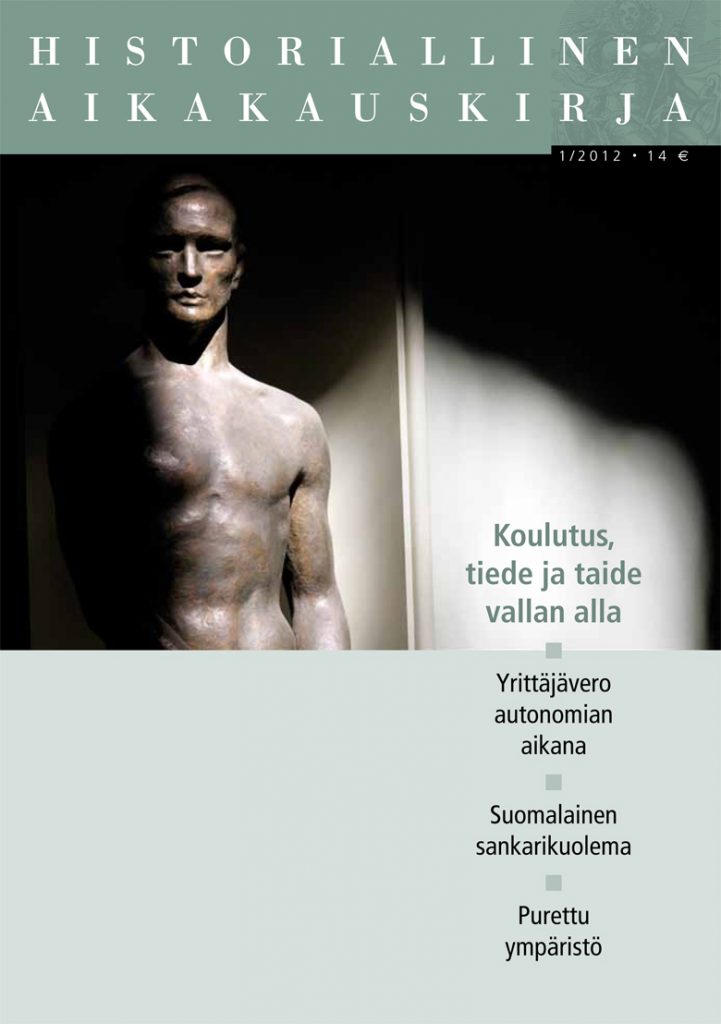 					Näytä Vol 110 Nro 1 (2012): Historiallinen Aikakauskirja 1/2012
				