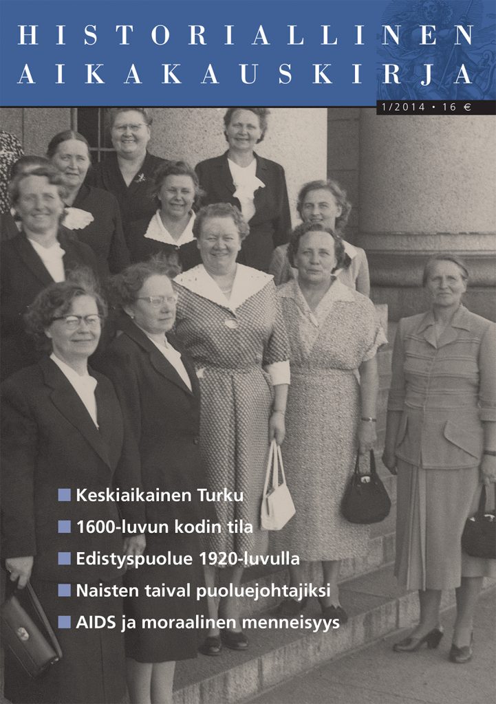 					Näytä Vol 112 Nro 1 (2014): Historiallinen Aikakauskirja 1/2014
				