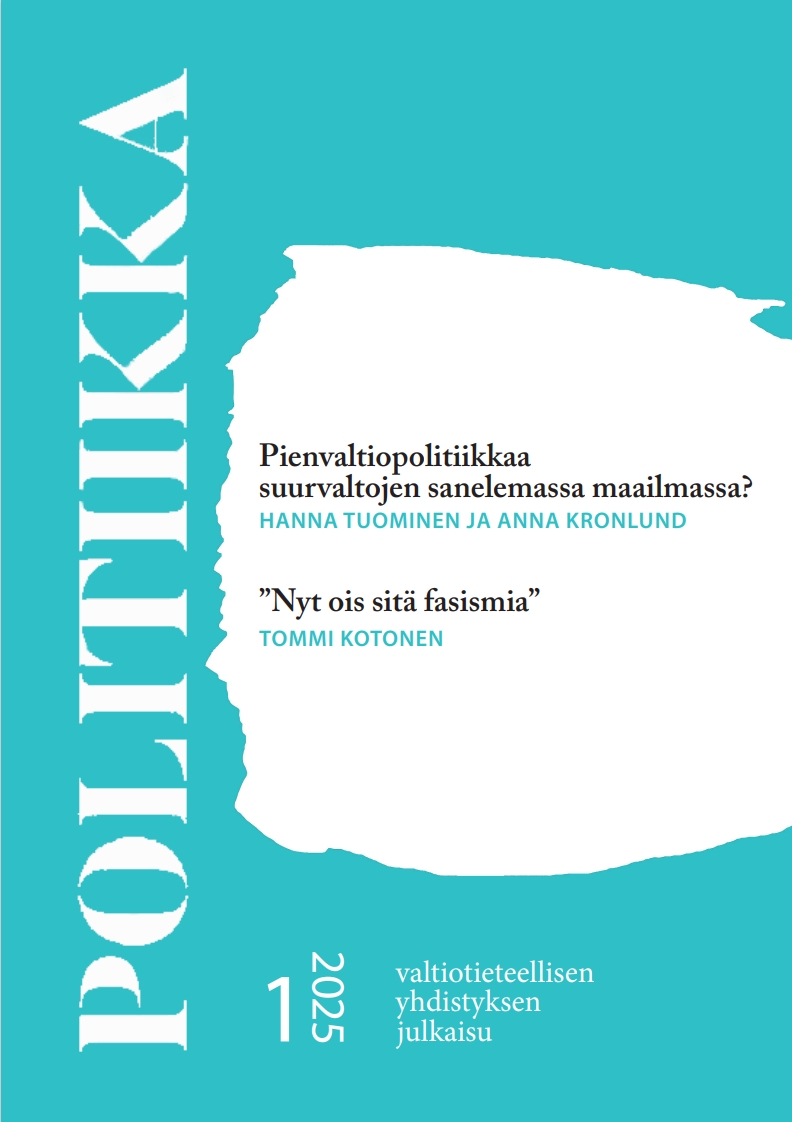					Näytä Vol 67 Nro 1 (2025)
				