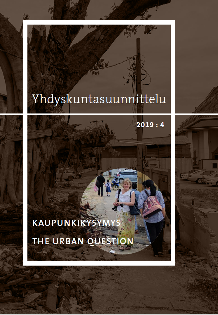 					Näytä Vol 57 Nro 4 (2019): Kaupunkikysymys – The Urban Question
				