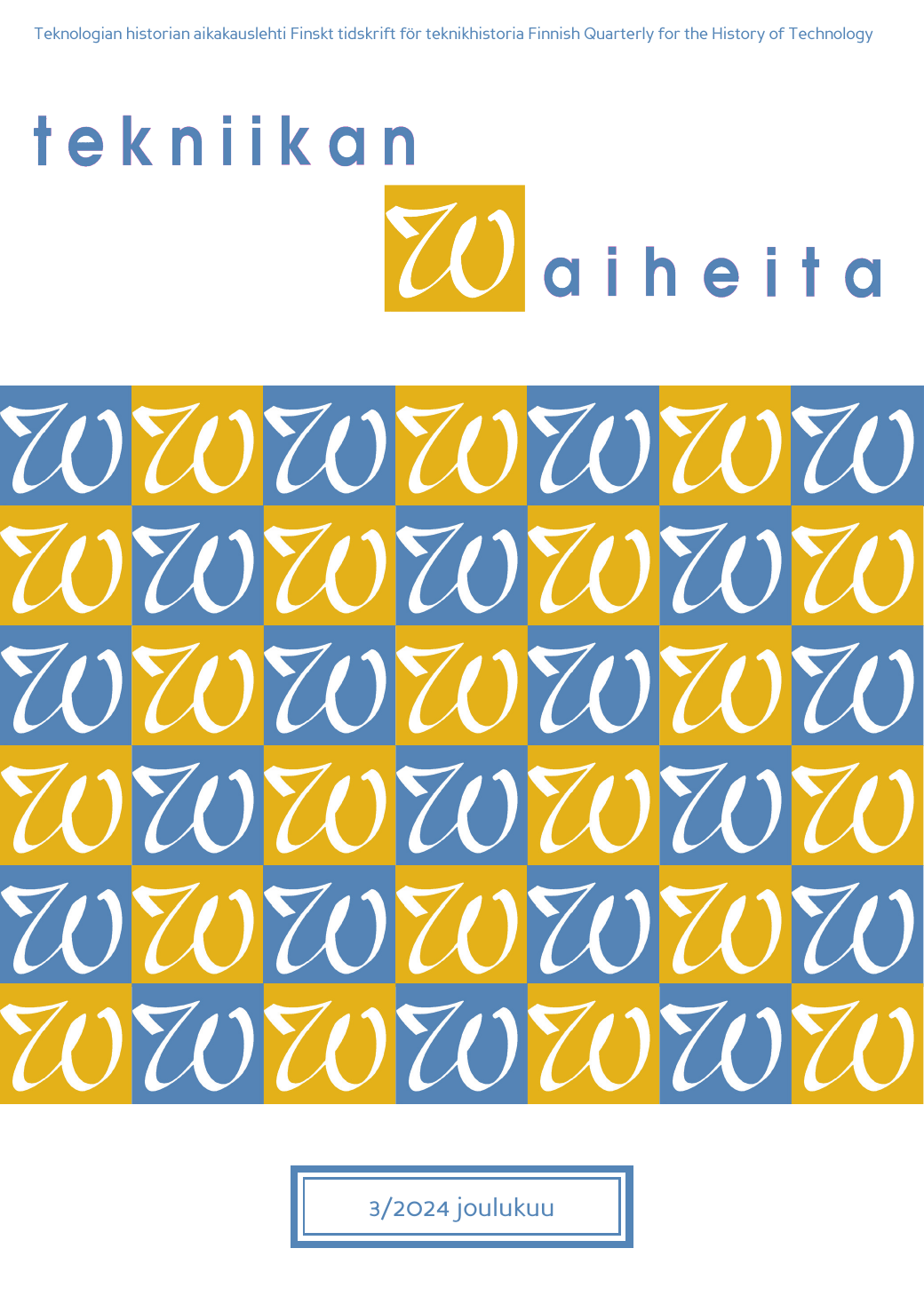 Tekniikan Waiheita 3/2024 kansi