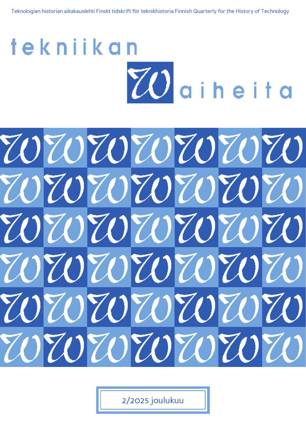 Tekniikan Waiheita 2/2025